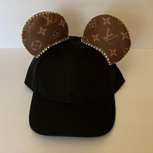 mayrafabuleux Accessories - Louis Vuitton Fabric Mickey Ears Baseball Hat mayrafabuleux Accessories - Louis Vuitton Fabric Mickey Ears Baseball Hat